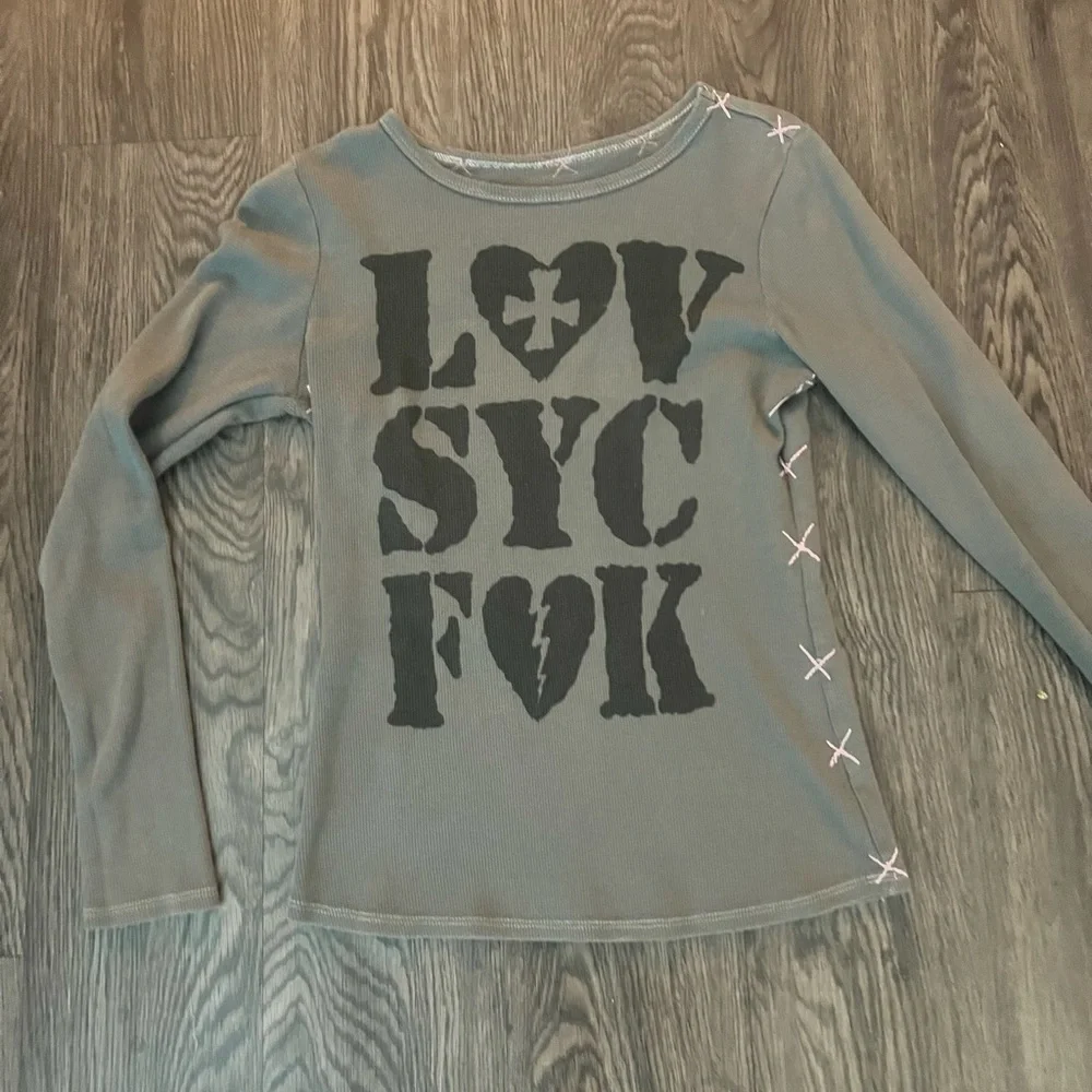 Authentic Rare Syc Fuk thermal in grey​​​​​​​​ - Picture 3 of 6